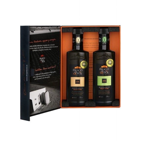 Palacio de los Olivos Duo Picual & Arbequina Case 2x250 ml.