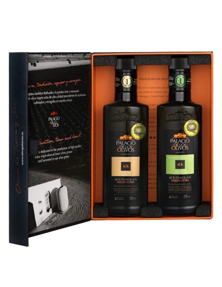 Palacio de los Olivos Duo Picual & Arbequina Case 2x250 ml.
