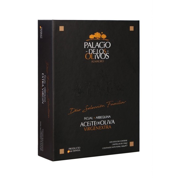 Palacio de los Olivos Dúo Picual y Arbequina Estuche