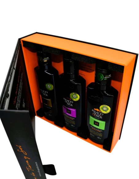 Palacio de los Olivos 3 Variétés Coffret 3x250 ml.