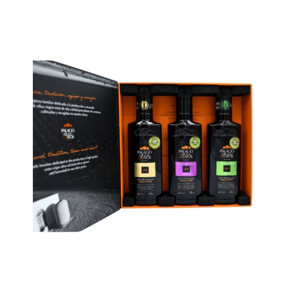 Palacio de los Olivos 3 Variétés Coffret 3x250 ml.