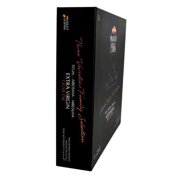 Palacio de los Olivos 3 Variétés Coffret 3x250 ml.