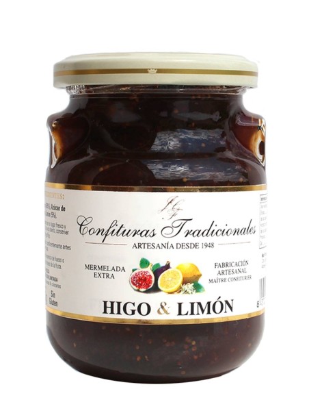 Confituras Tradicionales Mermelada Higo y Limón 300 gr.