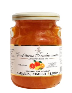 Confituras Tradicionales Mermelada Naranja, Pomelo y Limón 300 gr.