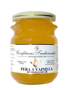 Confituras Tradicionales Pear and Madagascar Vanilla Jam 300 gr.