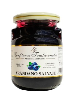 Confituras Tradicionales Wild Blueberry Jam 300 gr.