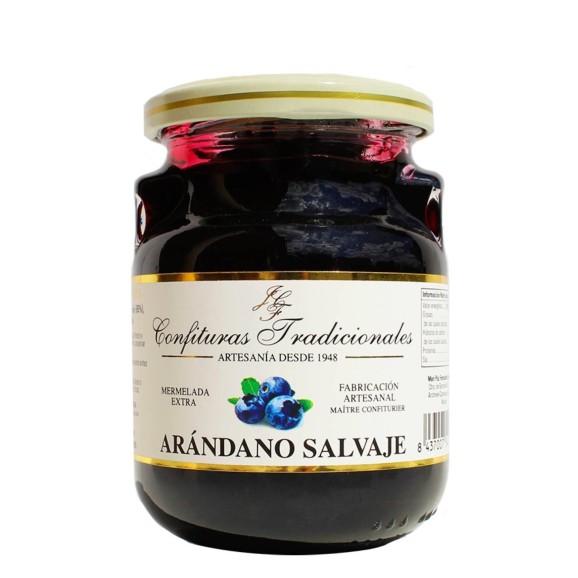 Confituras Tradicionales Mermelada Arándano Salvaje 300 gr.