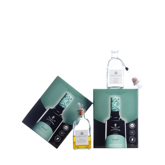 Molino de la Calzada d'Origen Picual Lucio Bag in Box 3L + Ölkännchen