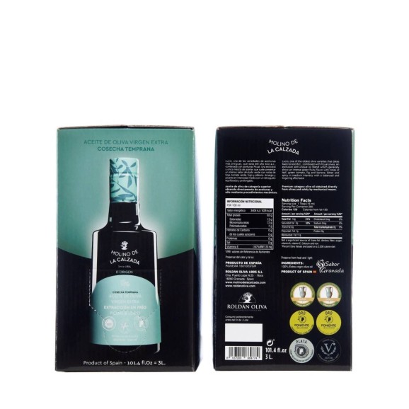 Molino de la Calzada d'Origen Picual Lucio Bag in Box 3L