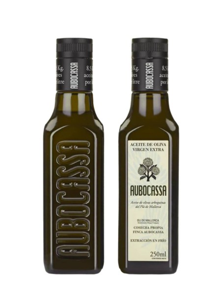 Aubocassa Arbequina Glass bottle 250 ml.