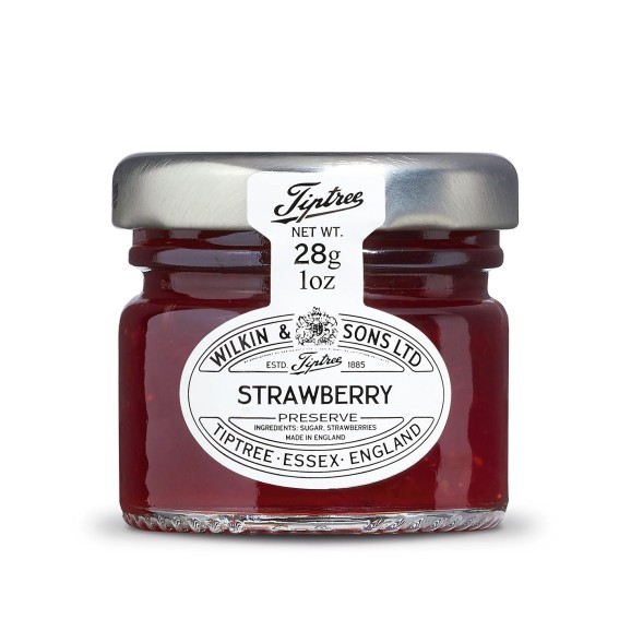 Wilkin & Sons Tiptree Confiture de fraises Pot 28 gr.