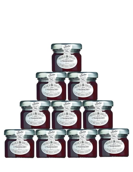 Wilkin & Sons Tiptree Erdbeerkonfitüre Packung mit 72 Gläsern 28 gr.