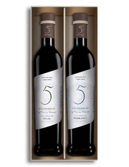 Finca La Pontezuela 5 Elementos Gran Selección Picual & Hojiblanca Case 2x500 ml.