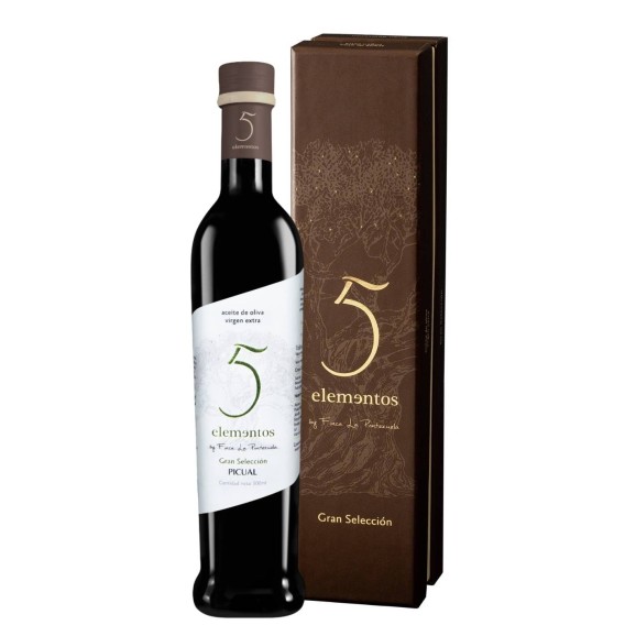 Finca La Pontezuela 5 Elementos Gran Selección Picual Estuche 500 ml.