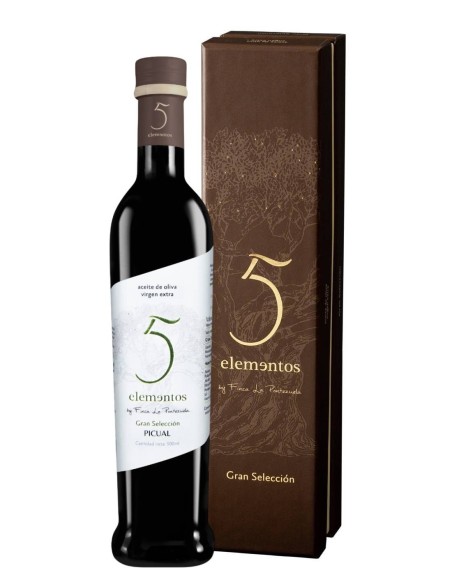 Finca La Pontezuela 5 Elementos Gran Selección Picual Estuche 500 ml.
