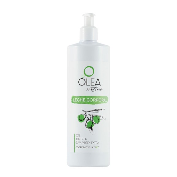 Olea Nature Körpermilch mit Nativem Olivenöl Extra Flasche 500 ml.