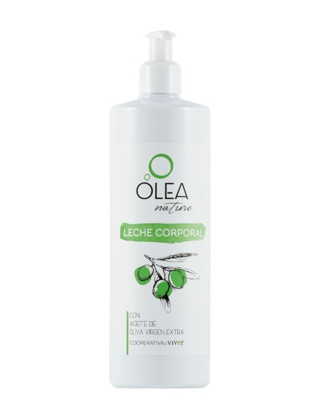 Olea Nature Lait corporel à l'Huile d'Olive Extra Vierge Bouteille 500 ml.