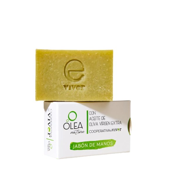 Olea Nature Jabón de Manos con Aceite de Oliva Virgen Extra Pastilla 100 gr.