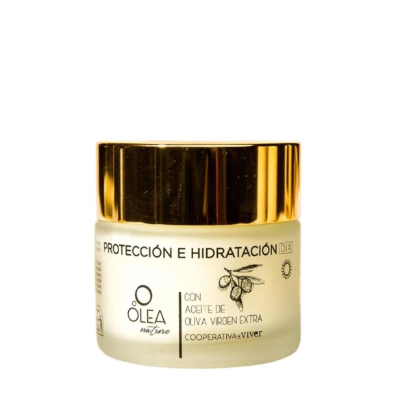 Olea Nature Crème de jour hydratante et protectrice à l'Huile d'Olive Vierge Extra 50 ml.