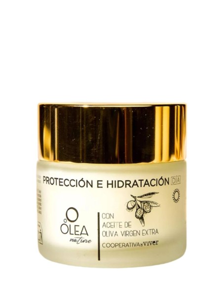 Olea Nature Feuchtigkeitsspendende und schützende Tagescreme mit nativem Olivenöl extra 50 ml.