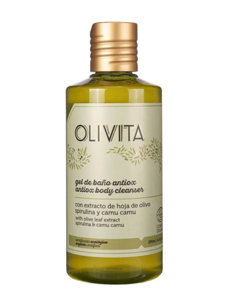Olivita Gel douche antiox 250 ml.