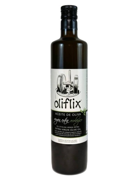 Oliflix Ecológico Botella de vidrio 750 ml.