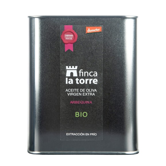 Finca La Torre Arbequina Bidon métal 2L
