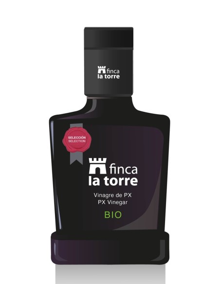 Finca La Torre Vinaigre BIO Pedro Ximénez Bouteille en verre 250 ml.