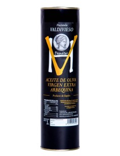 Hacienda Valdivieso Arbequina Non Filtrée Bidon métal 1L