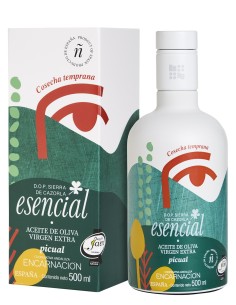 Esencial Verde Temprano Picual Estuche 500 ml.