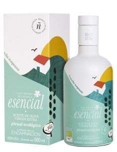 Esencial Verde Temprano Picual BIO Étui 500 ml.