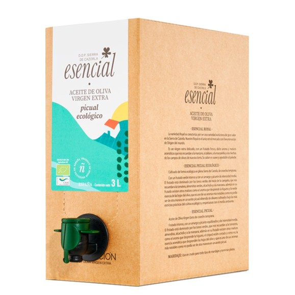 Esencial Verde Picual BIO Bag in Box 3L