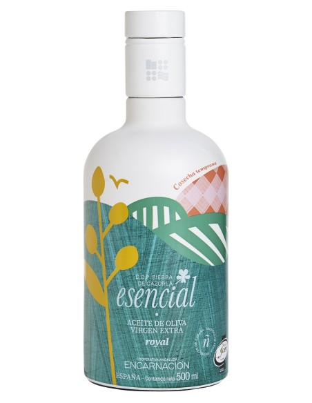 Esencial Verde Temprano Royal Botella de vidrio 500 ml.