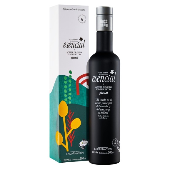 Esencial Verde Temprano Picual Limited Edition Case 500 ml.