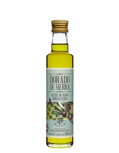 Dorado de Sierra Picual Glass bottle 250 ml.