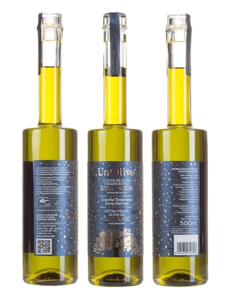 UnOlivo Frühe Ernte BIO Picual Glasflasche 500 ml.