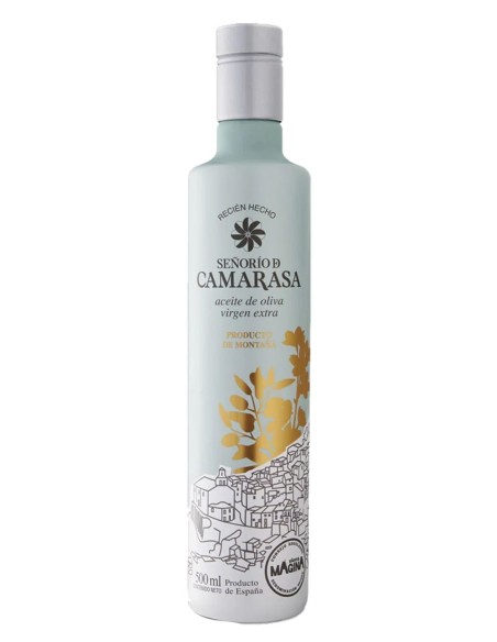 Señorío de Camarasa Early Harvest Picual 'Freshly Made' Glass bottle 500 ml.