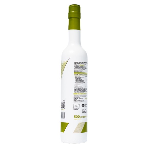 555 Organic Hojiblanca Glass bottle 500 ml.