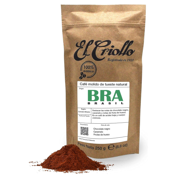 El Criollo Brasilenischer Kaffee Gemahlen Paket 250 gr.