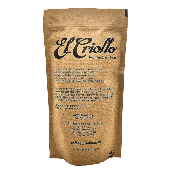 El Criollo Café Moulu du Brésil 250 gr.
