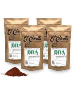 El Criollo Coffee from Brazil Ground Pack 4x250 gr.