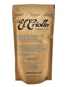 El Criollo Café Moulu Décaféiné à l'Eau Paquet 250 gr. 2