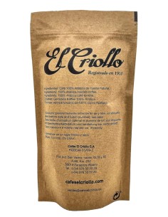 El Criollo Double Label Ground Coffee Package 250 gr. 2