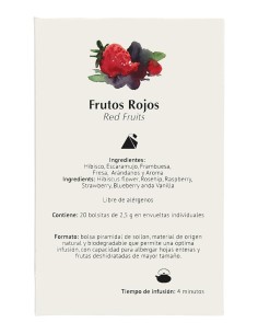 El Criollo Red Berry Gourmet Infusion Box of 20 Sachets 2