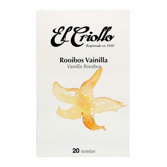 El Criollo Infusión Rooibos Vainilla Gourmet