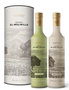 Dehesa El Molinillo Coratina y Empeltre Estuche 2x500 ml.