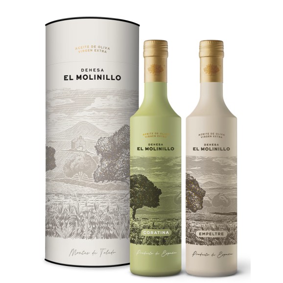 Dehesa El Molinillo Coratina & Empeltre Case 2x500 ml.