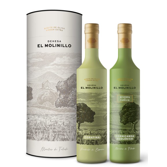 Dehesa El Molinillo Coratina und Familienreservat BIO Etui 2x500 ml.