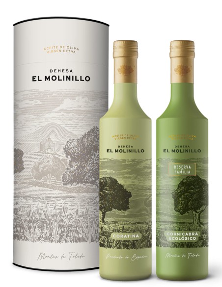 Dehesa El Molinillo Coratina und Familienreservat BIO Etui 2x500 ml.