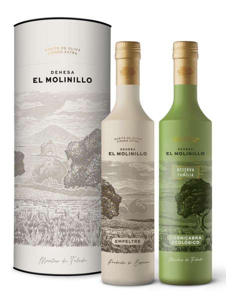 Dehesa El Molinillo Empeltre und Familienreservat BIO Etui 2x500 ml.